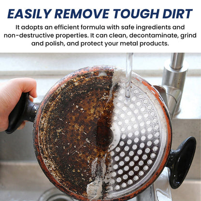 🏆Flash Sale⚡ 70K+ SOLD! Magical Nano-Technology Stainless Steel Cleaning Paste-SURFACE SAFE, NO RESIDUE