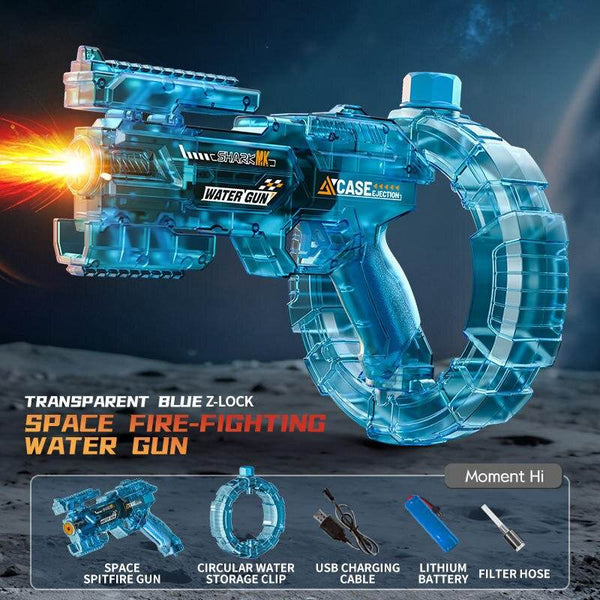 Electric Water Gun Blaster – Automatic Rechargeable Water Toy for Kids & Adults